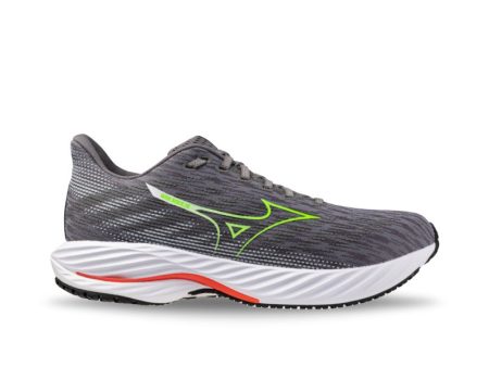 Mizuno Men s Wave Rider 28 - Tradewinds Green Gecko Online Hot Sale