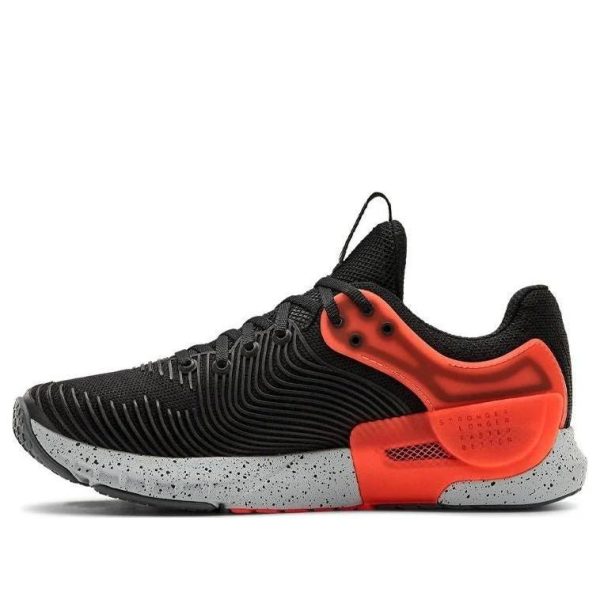 Under Armour Men s UA HOVR Apex 2 - Black Mod Gray Orange Cheap