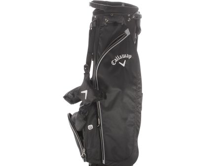 Callaway Hyperlite 2 Stand Bag - Black White Fashion